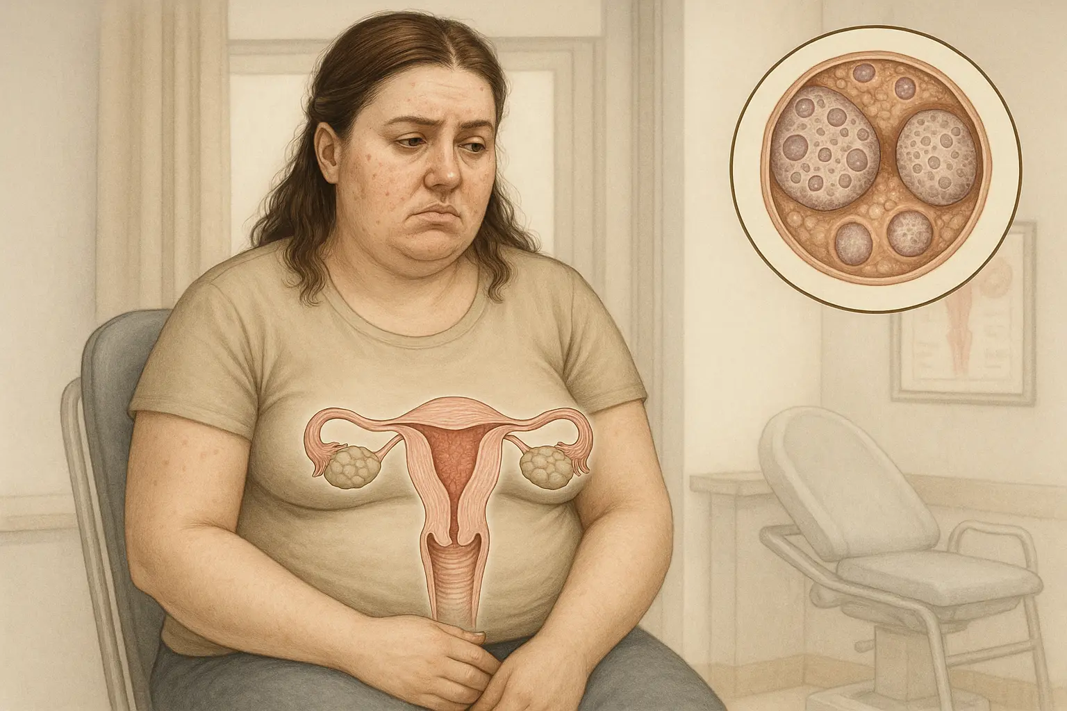 🌸 Синдром поликистозных яичников (СПКЯ)